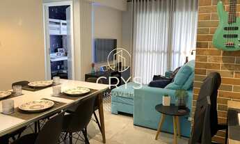 Imagem 2: Apartamento à Venda com 2 Quartos (1 Suíte), 55m², Lazer Completo e Vaga de Garagem