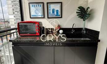 Imagem 2: Apartamento para locação no Campo Belo, São Paulo-SP: 1 quarto, 1 suíte, 1 sala, 1 banheir