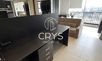 Imagem 3: Apartamento para locação no Campo Belo, São Paulo-SP: 1 quarto, 1 suíte, 1 sala, 1 banheir