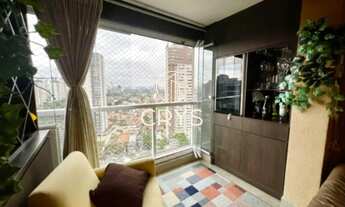 Imagem 3: Apartamento à venda no Brooklin Paulista, São Paulo-SP: 2 quartos, 1 sala, 2 banheiros, 1