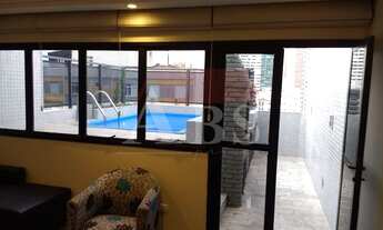 Imagem 4: Cobertura com piscina e churrasqueira Praia Boqueirão em Santos