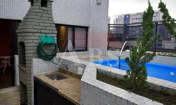 Imagem 5: Cobertura com piscina e churrasqueira Praia Boqueirão em Santos