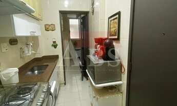 Imagem 4: Apartamento com vista para o mar 2 quartos e 1 vaga no Bairro Gonzaga em Santos