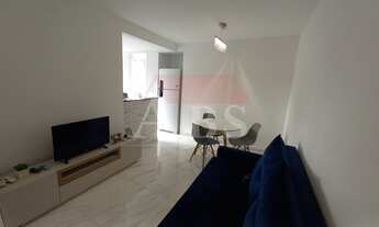 Imagem 2: Apartamento 2 dorm (1 suíte) no Marapé em Santos lazer completo próximo à praia