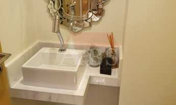 Imagem 4: 4 suítes, ampla sala, 3 vagas demarcadas, lazer total