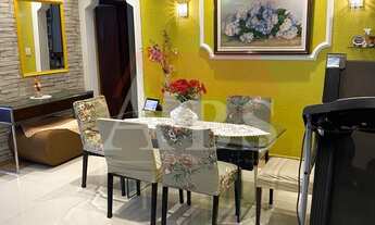 Imagem 2: Sacada, 3 quartos sendo 1 suíte, dependência de empregada, lazer, 2 vagas demarcadas