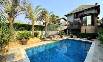 Imagem 1: Casa à venda no condomínio Reserva Colonial, em Valinhos, 4 suítes com piscina e sauna