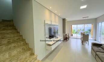 Imagem 4: Casa sobrado com piscina e 3 suítes para venda no Residencial Club Portinari em Paulínia