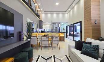 Imagem 4: Casa térrea para venda no condomínio Reserva Real em Paulínia, 3 suítes, fino acabamento