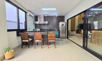 Imagem 3: Casa térrea para venda no condomínio Reserva Real em Paulínia, 3 suítes, fino acabamento