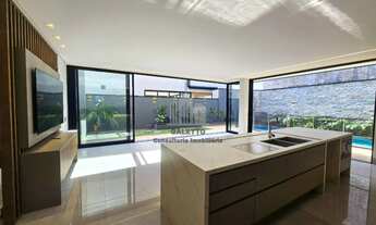 Imagem 2: Belíssima Casa á venda com 4 quartos sendo 3 suítes no condomínio Alphaville Dom Pedro 3 e