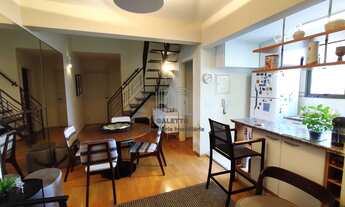 Imagem 3: Apartamento cobertura Duplex mobiliada e decorada para venda, 2 quartos, 2 vagas cobertas