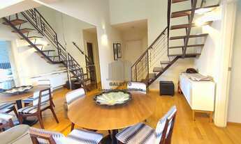 Imagem 4: Apartamento cobertura Duplex mobiliada e decorada para venda, 2 quartos, 2 vagas cobertas