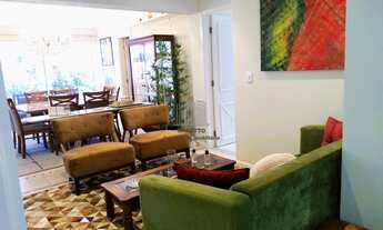 Imagem 3: Casa Mobiliada à venda no Alphaville Campinas, 4 suítes, amplo escritorio, piscina aqueci