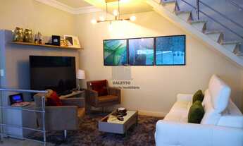 Imagem 4: Casa Mobiliada à venda no Alphaville Campinas, 4 suítes, amplo escritorio, piscina aqueci