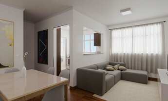 Imagem: 2 dormitórios, 2 banheiro, 1 vaga na garagem