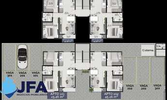 Imagem 3: Venha morar no Residencial Marini, apartamentos com 2 quartos, 1 sala, cozinha e a lavan