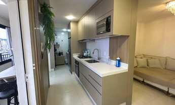 Imagem 5: Vendo apartamento mobiliado com vista mar, 02 dormitórios sendo 01 suíte, sacada com churr