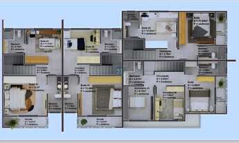 Imagem 6: Vendo sobrado com 03 dormitorios , sendo 1 suite. Sala de estar e jantar integradas com a