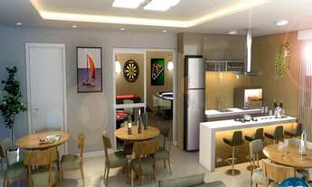 Imagem 4: Apartamento c/ 02 dormitórios, sendo 01 suíte, sacada com churrasqueira a carvão, 01 Vaga