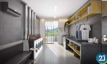 Imagem 5: Lançamento apartamento 02 dormitórios, sendo 01 suíte, churrasqueira a carvão, 01 vaga de