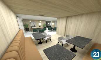 Imagem 5: Apartamento com 02 dormitórios, sendo 01 suíte, sacada com churrasqueira a carvão, 01 vaga