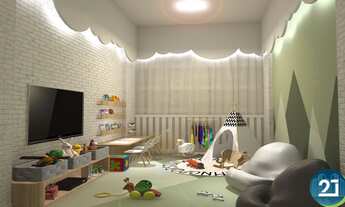 Imagem 5: Apartamento com 03 dormitórios, 01 suíte e 02 demi suites, sendo 01 suíte master com sacad