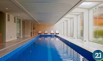 Imagem 2: Cobertura à venda com 02 dormitórios, terraço com hidro e forno de pizza, 02 vagas de gara