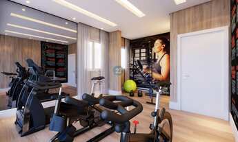 Imagem 3: Vendo apartamento com 02 dormitórios (01 suíte), sacada com churrasqueira a carvão, 01 vag