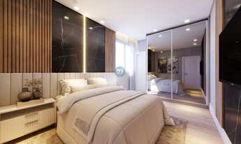 Imagem 2: Vendo apartamento com 02 dormitórios (01 suíte), sacada com churrasqueira a carvão, 01 vag