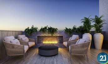 Imagem 4: Vendo apartamento com 02 dormitórios c/ 01 suíte, sacada com churrasqueira a carvão, 01 va