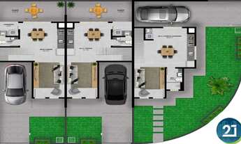 Imagem 7: Vendo casa sobrado, com 03 dormitórios, área gourmet, 02 vagas de garagem, terraço com opç