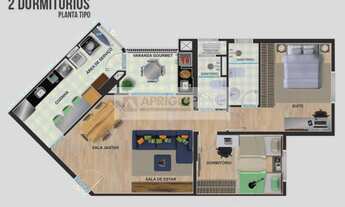 Imagem 2: Cota Grupo 12 Apartamento com 2 dormitórios