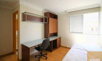 Imagem 3: Apartamento alugar mobiliado 198 com 4 quartos, sendo 3 suítes, e 5 banheiros 3 vagas Itai