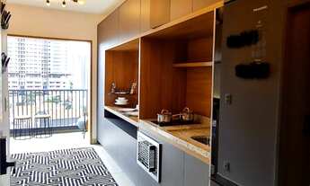 Imagem 2: Apartamento a venda locação mobiliado de 22m² á venda - Brooklin - Ao lado do metro Mo