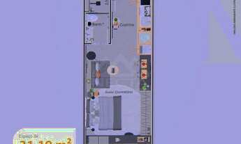 Imagem 3: Lançamento Caraguatatuba, 1 dormitório na Avenida Prefeito Geraldo Nogueira Da Silva