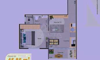 Imagem 6: Lançamento Caraguatatuba, 1 dormitório na Avenida Prefeito Geraldo Nogueira Da Silva