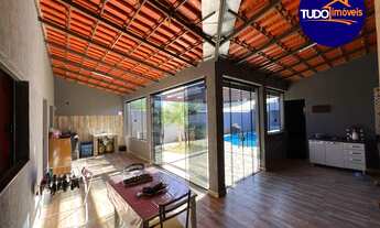 Imagem 6: TUDO IMÓVEIS - CASA 3 QUARTOS COM PISCINA, SUITE, CLOSET, CHURRASQUEIRA, LOTE 500m TROCA