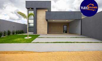 Imagem 3: CASA MODERNA, 3 QUARTOS, 1 SUITE, 2 SEMI-SUITE, PONTO AR, PÉ DIREITO DUPLO, CONDOMÍNIO TOP