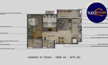 Imagem 3: APARTAMENTO À VENDA GIARDINI DI PIAZZA (LANÇAMENTO MRV) SETOR DE INDÚSTRIA, GAMA/DF