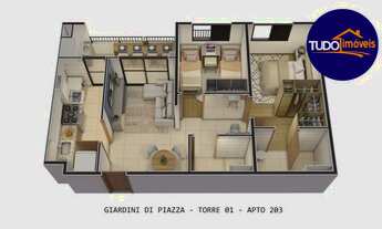 Imagem 5: APARTAMENTO À VENDA GIARDINI DI PIAZZA (LANÇAMENTO MRV) SETOR DE INDÚSTRIA, GAMA/DF