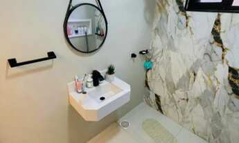 Imagem 6: Casa nova, 3 quartos, suíte, lavabo, garagem 3 carros, tudo novo, local aconchegante