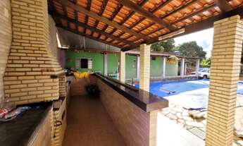 Imagem 3: Casa 2 quartos no forro PVC, lote 900m, piscina, churrasqueira, forno a lenha, depósito f