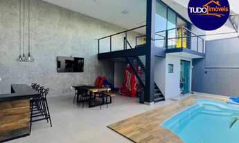 Imagem 1: LINDA CASA DE 3 QUARTOS COM SUÍTES, ÓTIMO ACABAMENTO, ESPAÇO GOURMET COMPLETO, BEM LOCALIZ