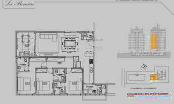 Imagem 2: Apartamento 3 suítes e 2 vagas com hobby box - Centro