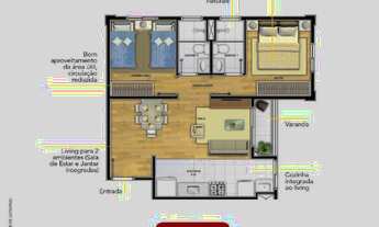 Imagem 4: Belvedere Aptos 2 Dorms 1 Suite 1 Vaga-50.57 e 55,22m2 2 Dorms 1 Suite 1 Vaga