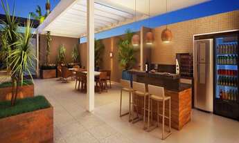 Imagem 3: Don Cambuí Flat Loft Studio 48m2 e 51m2, 1 Dormitório, 1 ou 2 Vagas, Varanda Gourmet, Área