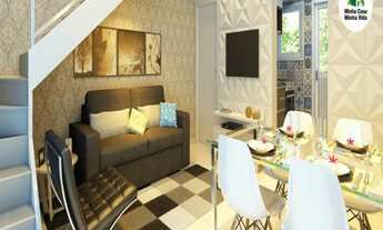 Imagem 4: Casas de 50m² - 2 dormitorios - quintal de 12m² nos fundos - 1 vaga garagem+Laze