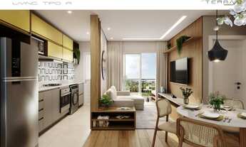 Imagem 5: Apto 48,69m2 2 Dorms, Sala, Cozinha, Banheiro, Varanda Gourmet, ?????Academia ?Beach tenni