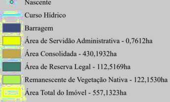 Imagem 7: Fazenda à venda em Luziânia-GO: 1 quarto, 1 banheiro, 5.571.000,00 m² de área na Área Rura